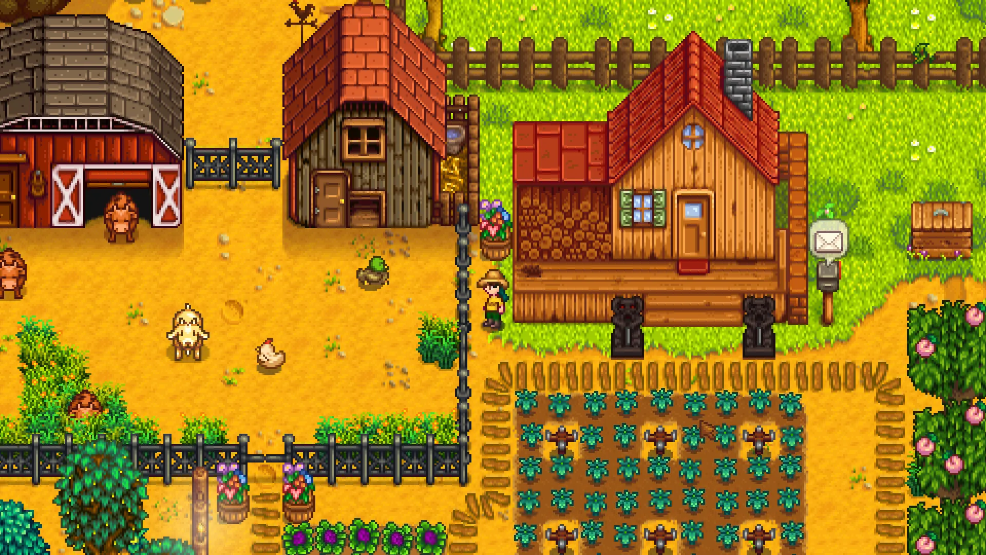 Stardew Valley, a farming and life sim built by a solo developer